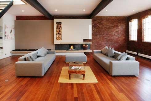 Làm đẹp nhà bằng sàn gỗ