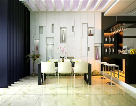 Thiết kế quầy bar tại nhà