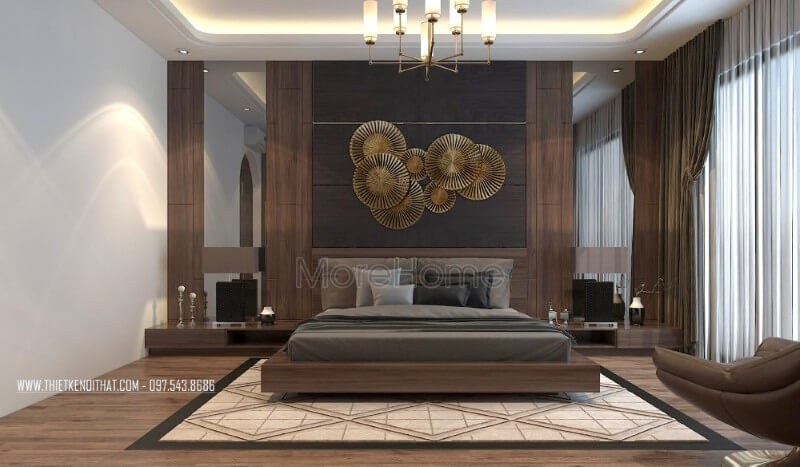 Giường ngủ chung cư hiện đại Giường ngủ chung cư hiện đại
